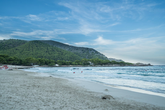 Cala Agula auf Mallorca Stimmung nach dem Sturm