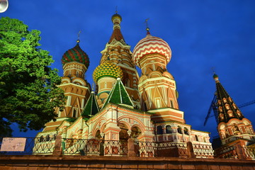 Fototapeta na wymiar russia, cathedral, moscow,