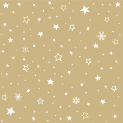 Seamless pattern with stars