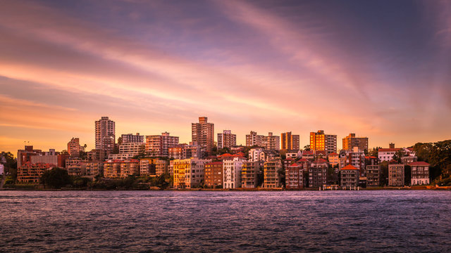 Kirribilli, one of the most affluent suburbs of Sydney, Australia