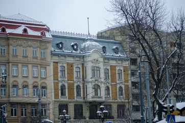 Obraz premium Historical Buildings in Lviv