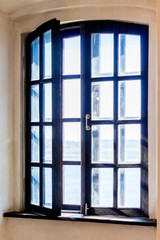 An old window in an old manor_