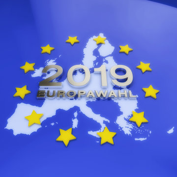 Europawahl 2019 - Wahl zum 9. Europäischen Parlament am 26. Mai 2019