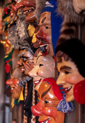traditional masks, Narrenscheune