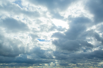 Cloudscape before rain