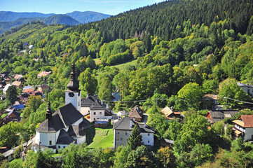 Summer view of Spania dolina village in Slovakia © Arseniy Krasnevsky