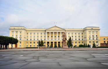 Facade of an government building in Smolensk