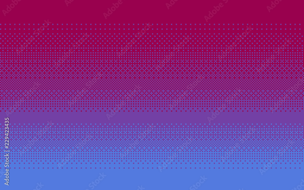Poster pixel art gradient color. dithering vector background.