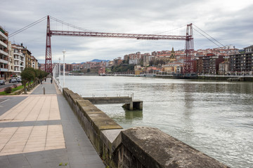 Fototapeta premium Die Biskaya-Brücke 