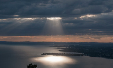 Sunset over the Bodensee