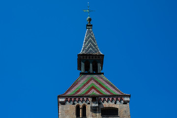 Historic Schmalzturm Tower. Landsberg am Lech, Germany