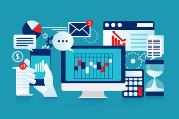 Business research conceptual image