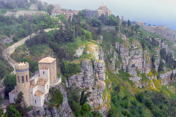Obraz premium Pepoli Turret, Sicilly, Italy