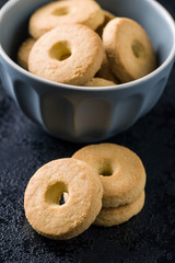 Sweet buttery biscuits.