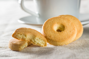 Sweet buttery biscuits.