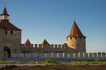 Fototapeta premium Bender fortress. An architectural monument of Eastern Europe. The Ottoman citadel.