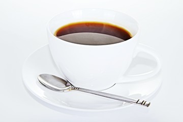 image of a cup of coffee  on the table