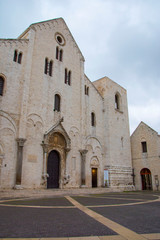 Fototapeta na wymiar Bari, Italy - Basilica of San Nicola. Old town church