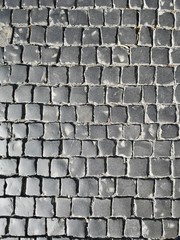 Stone pavement texture old blocks