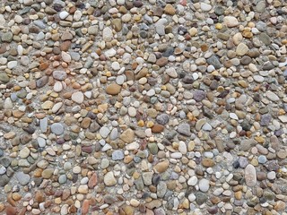 Many stones background