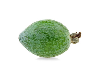 Feijoa on a white background