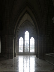 Fototapeta na wymiar interior of an old church