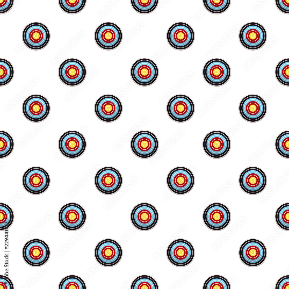 Poster target pattern seamless repeat background for any web design