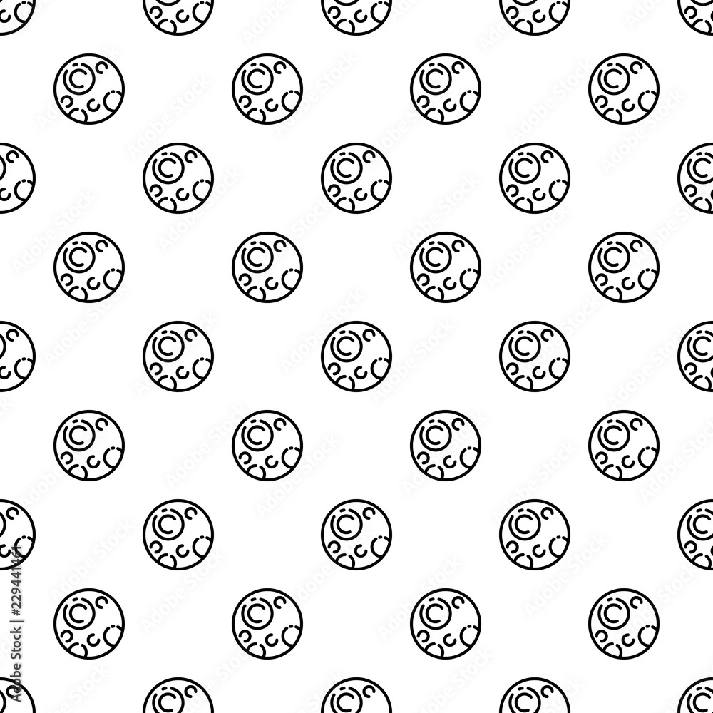 Poster pluton planet pattern seamless repeat background for any web design