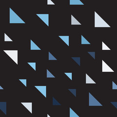 Right triangle pattern. Seamless vector