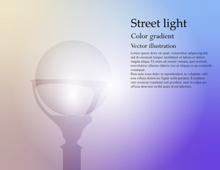 light bulb on a blue background