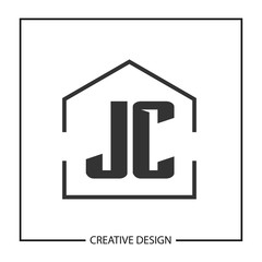 Initial Letter JC Logo Template Design