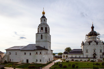 Sviyazhsk, Russia, June 04, 2018: Assumption Cathedral in Sviyazhsk, Republic of Tatarstan.