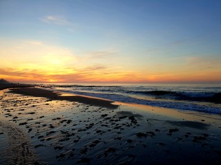 Sonnenuntergang bei Kaliningrad