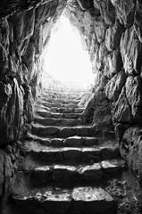 Stone Tunnel (Black&White)
