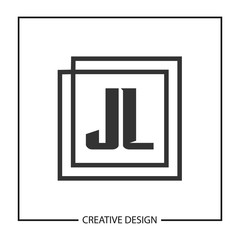 Initial Letter JL Logo Template Design