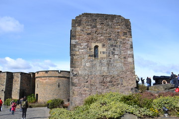 Fototapeta na wymiar Часовня Святой Маргариты в Эдинбургском замке