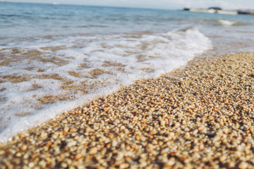 海と砂浜