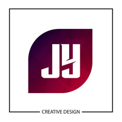 Initial Letter JY Logo Template Design
