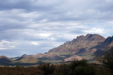 Scenery along Moralana Scenic Drive, Flinders' Ranges, SA, Australia
