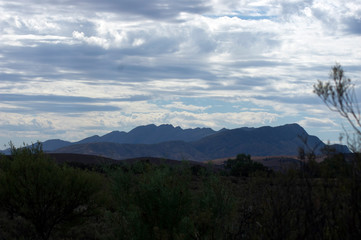 View of Wilpena Pound from Hawker, SA, Australia