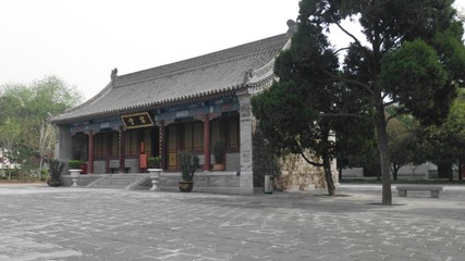 Giant Wild Goose Pagoda Budaset Temple  Xian, CHina