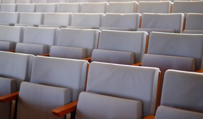 rows of chairs