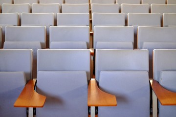 Fototapeta premium rows of chairs