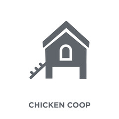 Chicken coop icon from Agriculture, Farming and Gardening collection. © t-vector-icons
