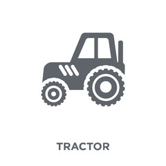 Tractor icon from Agriculture, Farming and Gardening collection.