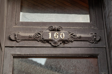 House numbers from France, Belguim, Sweden, Denmark, Finland and St Petersburg