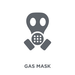 Gas mask icon from Army collection.