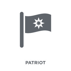 Patriot icon from Army collection.