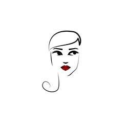 Juliet hat, girl icon. Element of beautiful girl in a hat icon for mobile concept and web apps. Thin lin Juliet hat, girl icon can be used for web and mobile