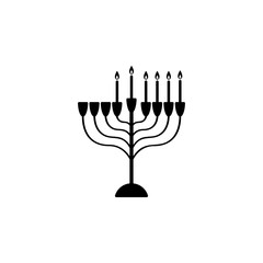 fifth night of Chanukah icon. Element of hanukkah icon for mobile concept and web apps. Detailed fifth night of Chanukah icon can be used for web and mobile